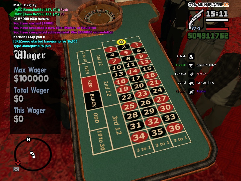 It's easy to win for cash in large in casino :) It's very easy to lose :(