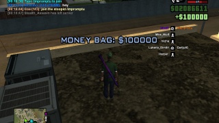 Money bag location at Palomino Creek #1