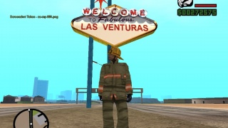 Welcome to Las Venturas sign