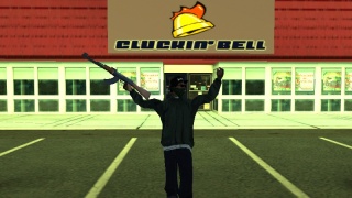 LeoMat with clucking bell :D
