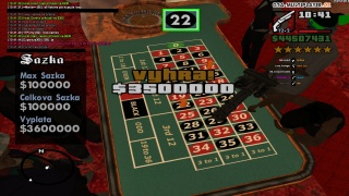 Výhra ruleta $3,500,000 :)