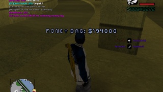 Moneybag at Easter Bay Airport :D
