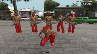Red pants squad