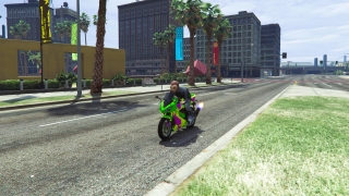 Distance travelled on bike - FiveM 2