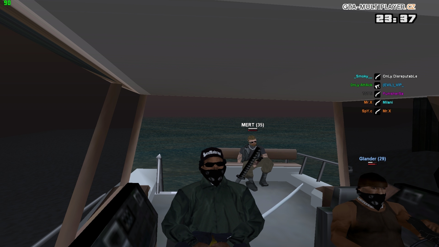 Chillin with friends on swaggy Boat