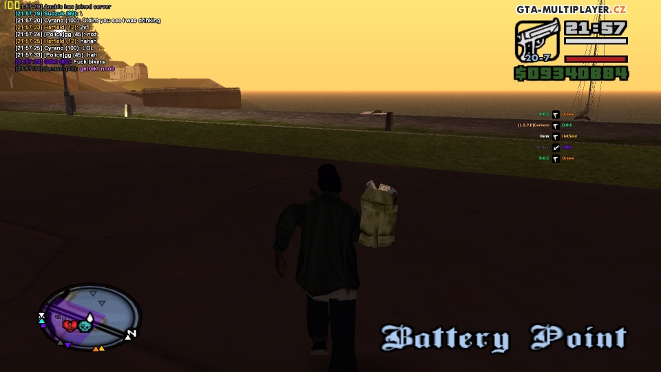 Battery Point moneybag location