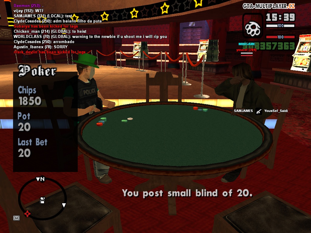 SAMP s2 poker