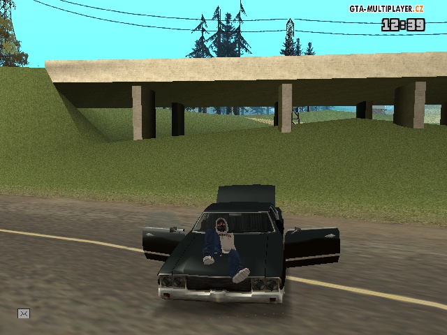 SELFIE WITH MY GTA SAN ANDREAS PLAYERS GIFT CAR