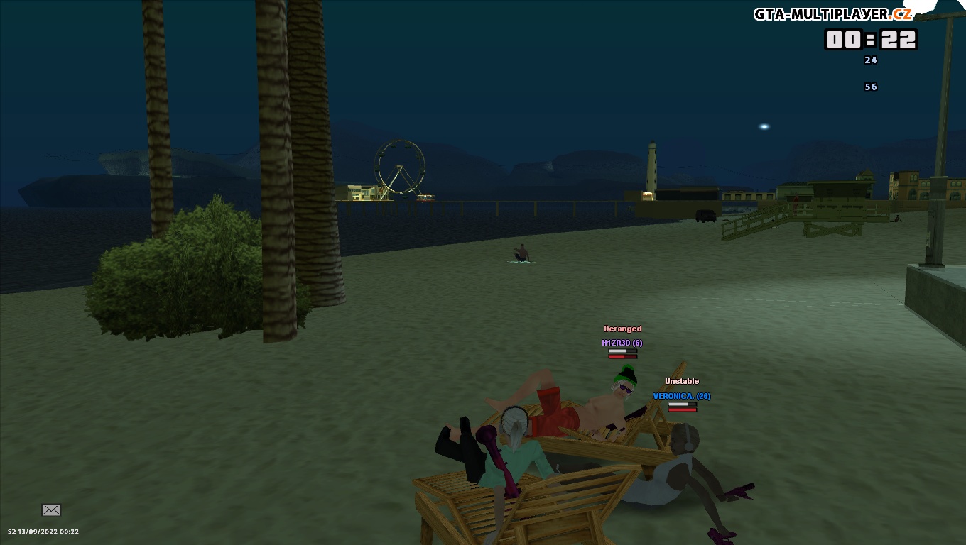 Santa Maria Beach with friends