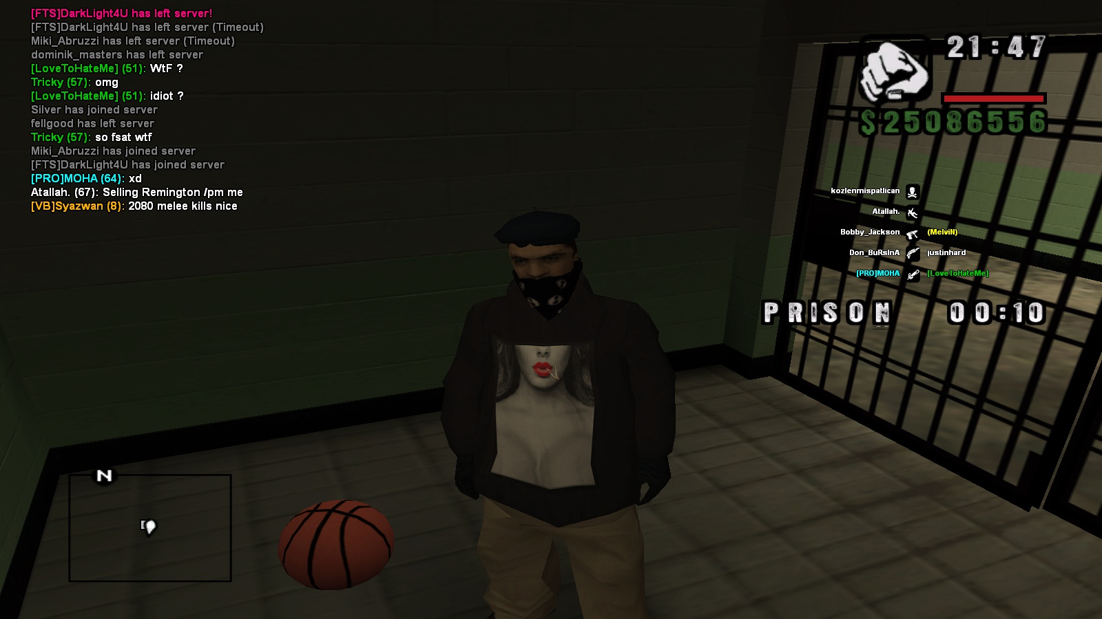 Jail basketball :/