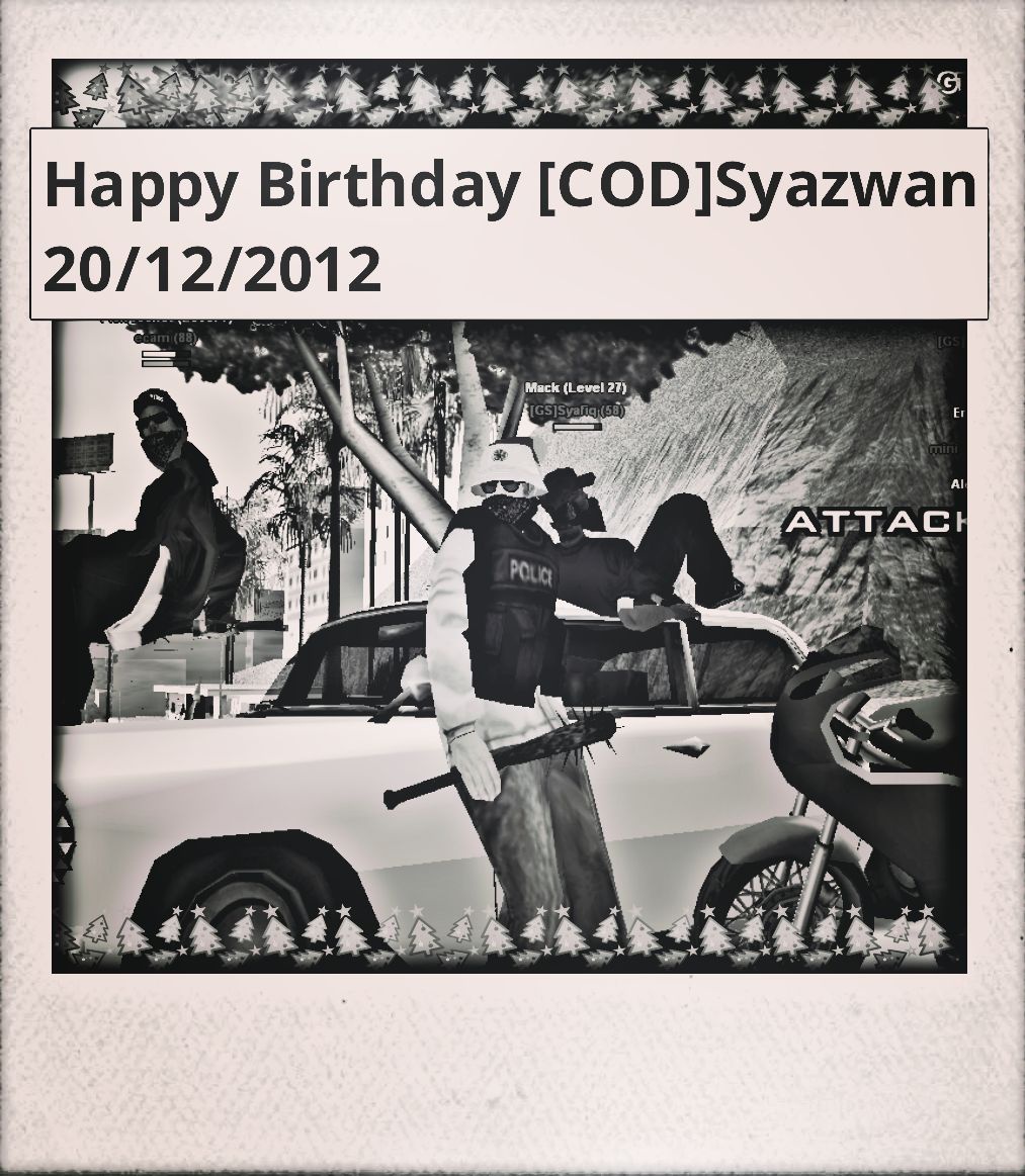Happy Birthday Syazwan :)