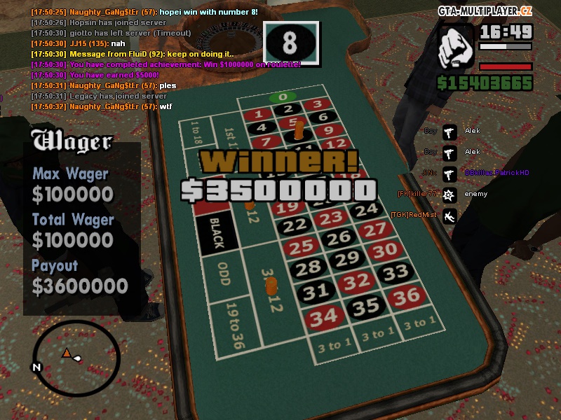 First Time won $3.500.000 in Casino Ouuje!!