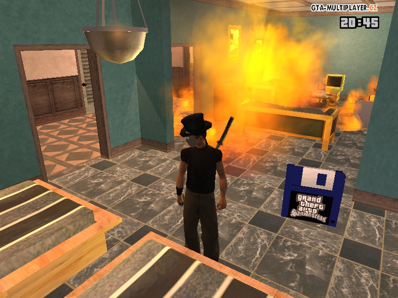 I set my house on fire!