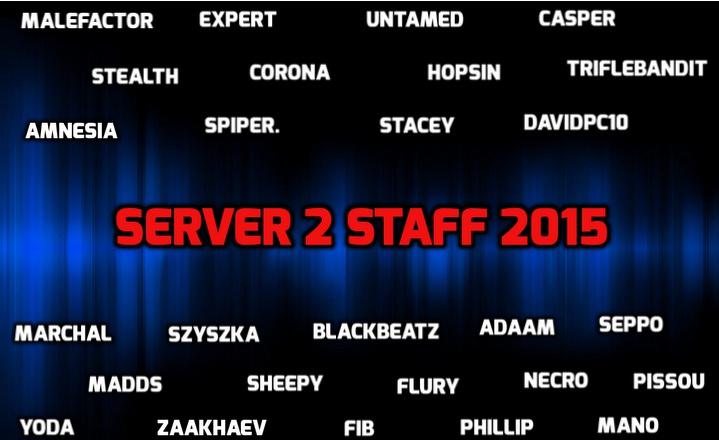 Server 2 staff 2015