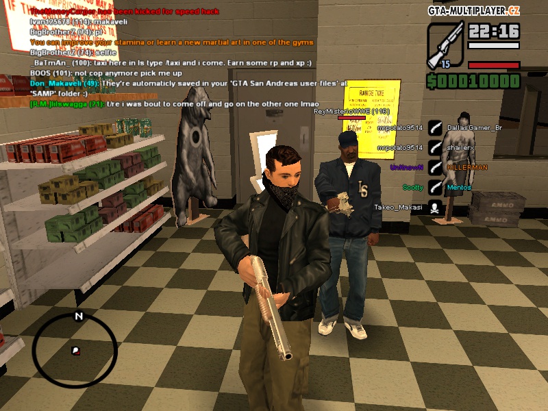 First Screenshot in game [=