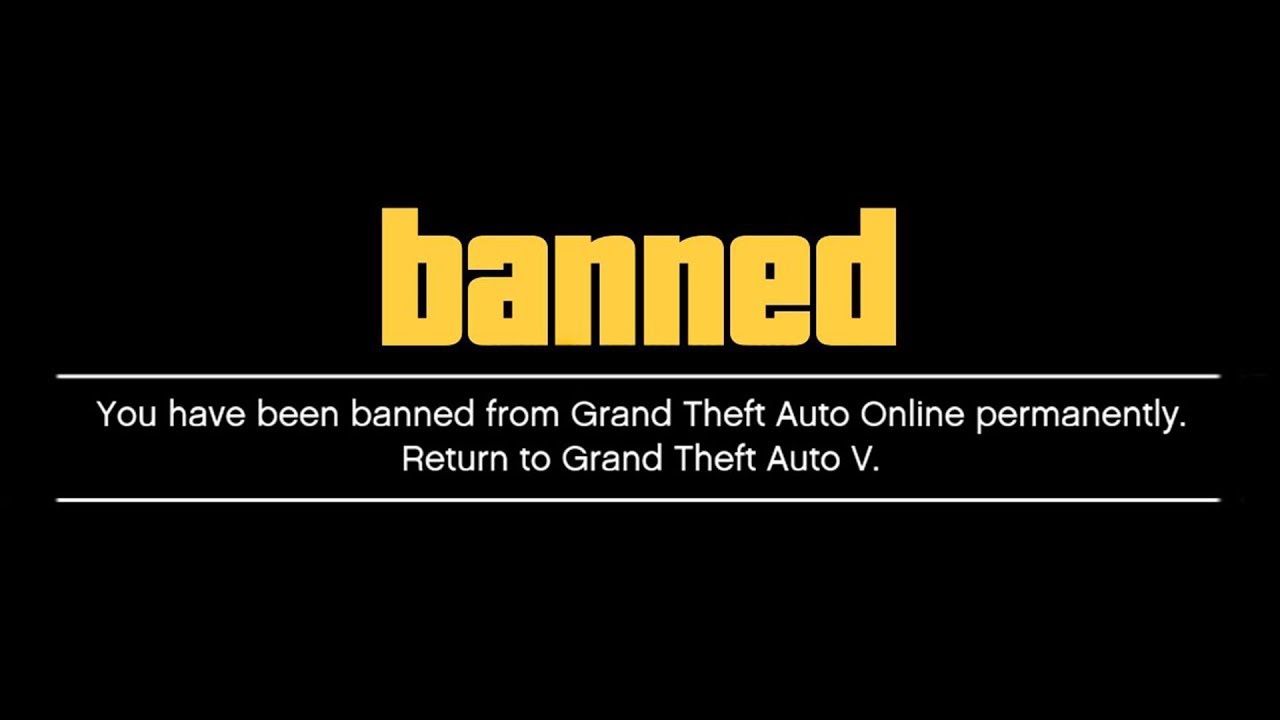 I GET PERMENTLY BANNED from GTA online lol 