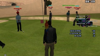první golfová hra