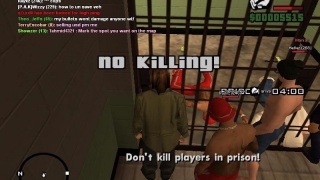 killing players in prison with blows hahaha