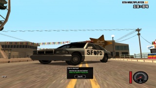 You´ve opened a random package! - Police Car (SFPD with color 251)