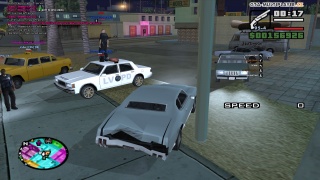 White police vehicle