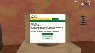 PURCHASE MY HOUSE IN SERVER 2