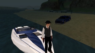 blues my ft sultan and my speeder boat :D