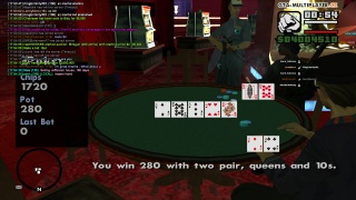 double two pairs on poker