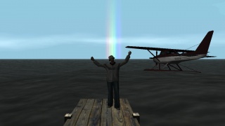 A rainbow spotted in WTLS