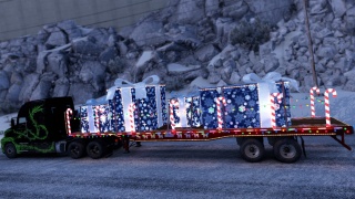 Vánoční event v American truck simulátor