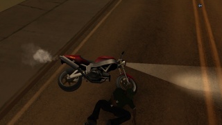 just got an accident on bike