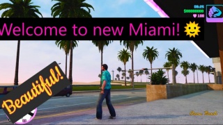 Welcome to New Miami! GTA : Vice City Definitive Edition #1