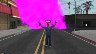 BossSyazwan - Lovely purple teargas