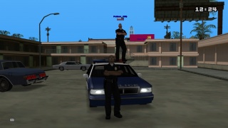 Cops with Pratham_ <3