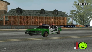 Green Police LVPD 