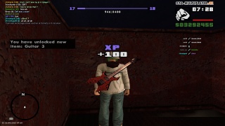 Real Guitar in SAMP! - Found it in the club and robbed it