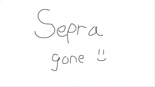 Sepra's goodbye