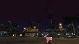 Herbie The Astral Goat Spotted in Grove Street!!!