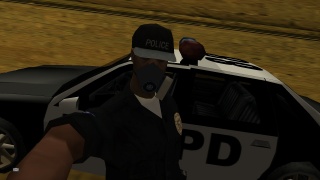 new cop outfit & own cop car