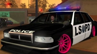 My LSPD with a pink wheels