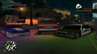New ft cars in night