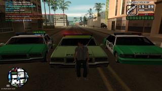Green Police Cars<3