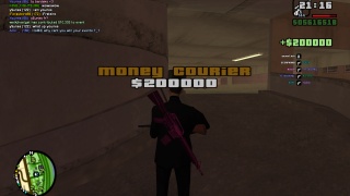money courier 200.000 Thanks.
