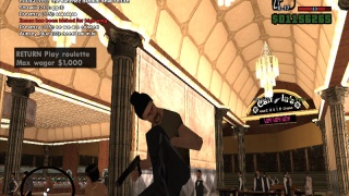 INSANE STUNT : Managed to climb on roulette table.