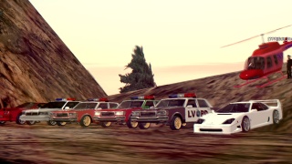 Car meet at top of Bayside