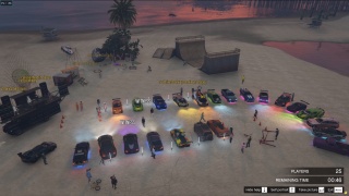 Veronica - Beach Car meet on FiveM 2