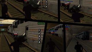 Train stole my Police Car