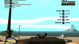 Relax on top of the tower at the beach