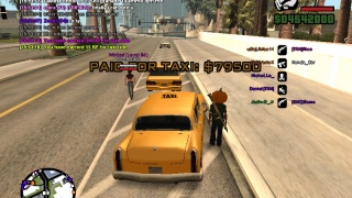 Paid for taxi