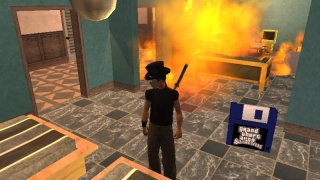 I set my house on fire!