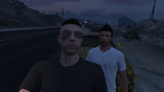 Selfie with ondra & my swaggy car in GTA ONLINE